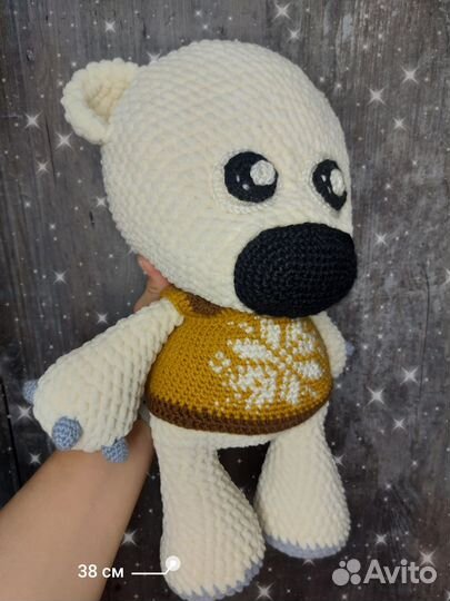 Вязаная игрушка Тучка (м/ф Ми-ми-мишки)