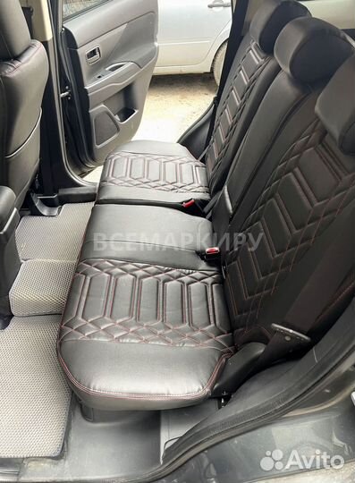 Авточехлы на mitsubishi 3