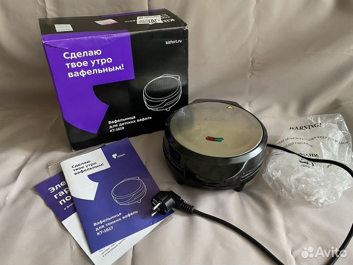 Kitfort Вафельница для детских вафель кт-1619