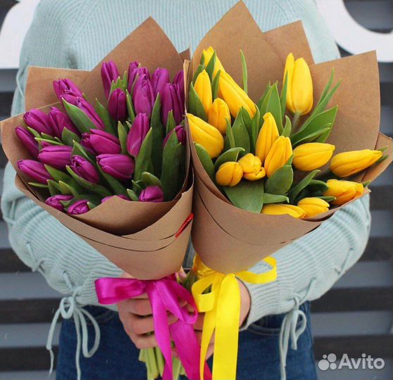 Тюльпаны букеты