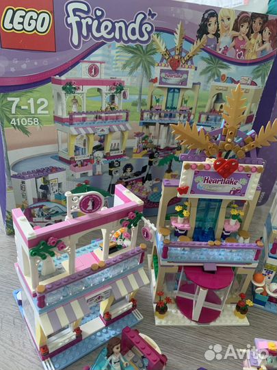 Lego Friends торговый центр, машинка в подарок