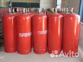 Баллон газовый пропановый, пропан в баллонах обмен