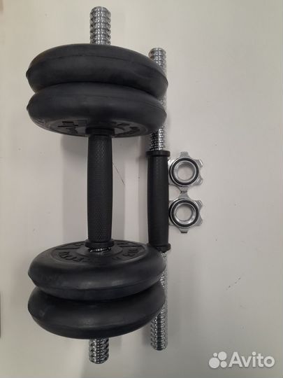 Гантели 2 шт по 10 кг разборные