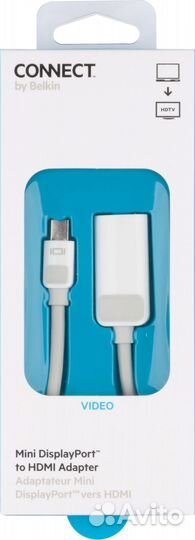 Адаптер Belkin Mini DisplayPort на hdmi