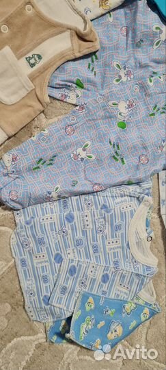 Вещи пакетом для мальчика до года