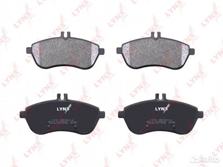 Колодки тормозные дисковые перед