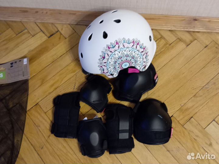 Шлем и защита,детск,для езды на роликах и самокате
