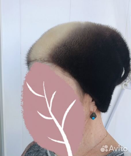 Продам норковую шапку. Б/у