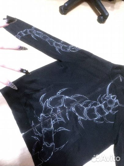 Зип худи кастомное