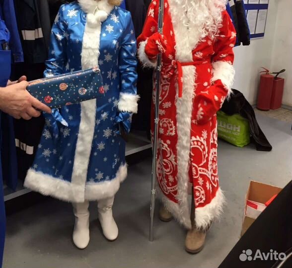 Костюм Деда Мороза и Снегурочки