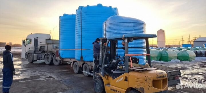 Емкость 25000 литров - 25 кубов вертикальная