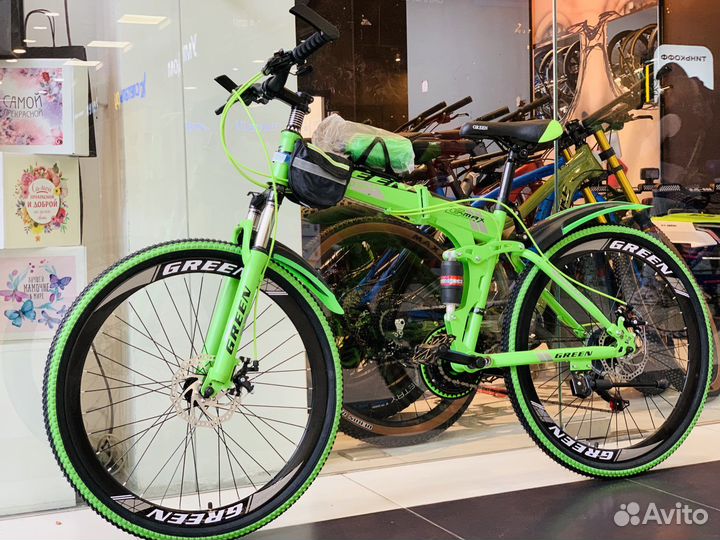 Велосипеды складные на спицах 26