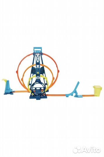Hot wheels тройная петля