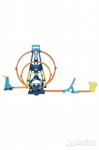Hot wheels тройная петля