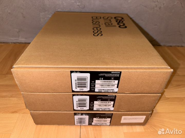 Телефоны Cisco SPA502G новые