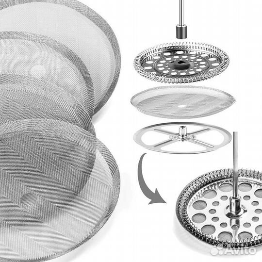 Фильтр сетчатый для френч-пресса