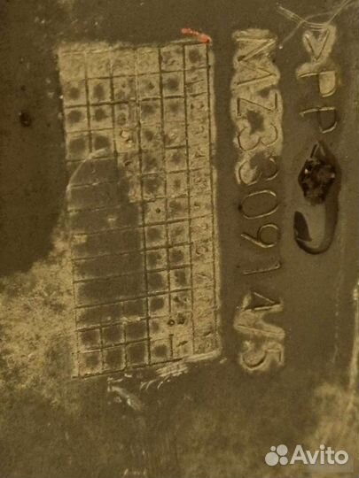 Накладка бампера задняя Mitsubishi Pajero Sport 3