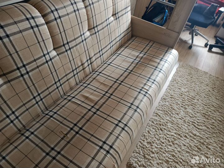 Двухъярусная кровать с диваном бу