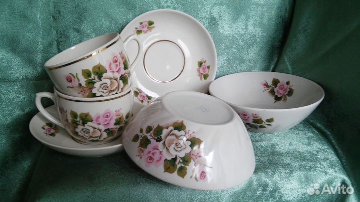 Кружки, пиалы, тарелки и др