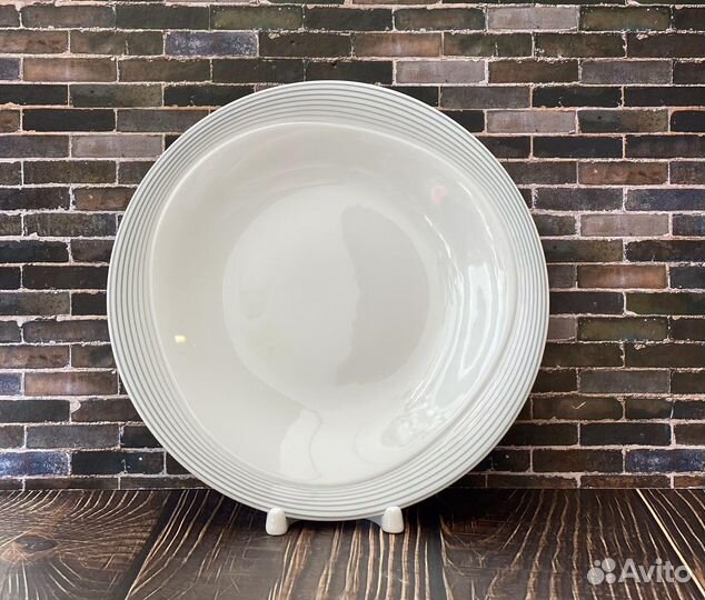 Сервиз столовый на 6п, Германия Seltmann Трио Nero