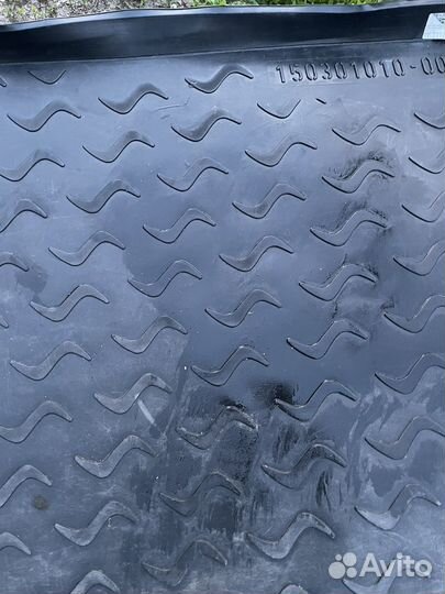 Коврик в багажник hyundai solaris 1