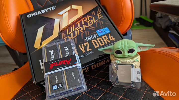 Новая Игровая связка i5 12400f h610m 16gb 3200mhz