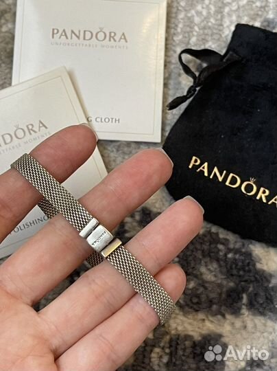 Кольцо и браслет pandora оригинал