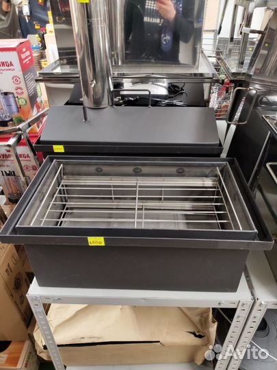 Коптильня с гидрозатвором