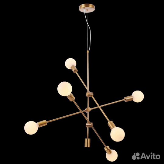 Люстра подвесная в спальню лофт