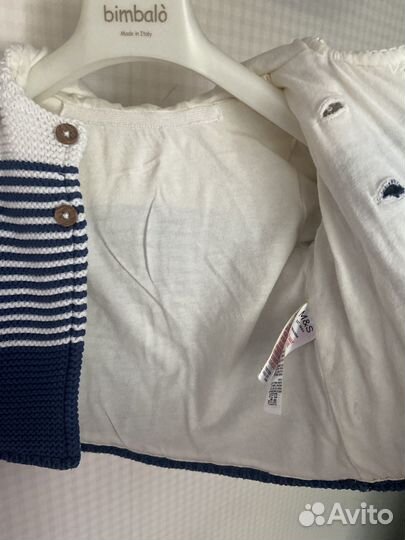 Кофточка на малыша