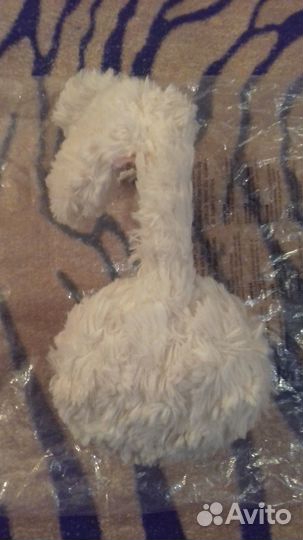 Меховые наушники с ушками на весну