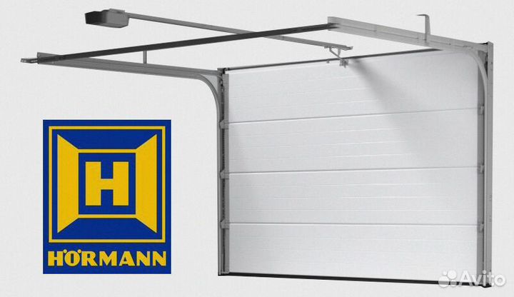 Секционные гаражные ворота Horman Херман LPU 2.5м*2,275