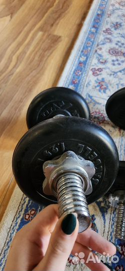 Гантели разборные