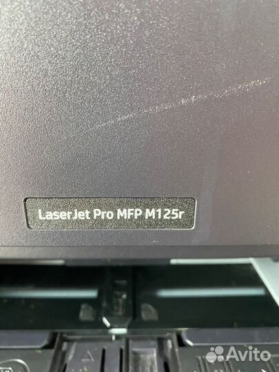 Принтер Hp Laser jet Pro MFP M125r