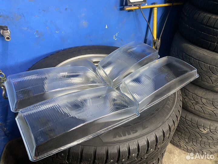 Vw t4 стекла фар косые