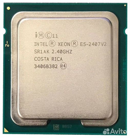 Процессор Intel Xeon E5-2407v2 (4C/4T, 2.40 GHz,1