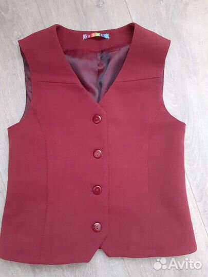 Жилетка детская школьная в 1 класс