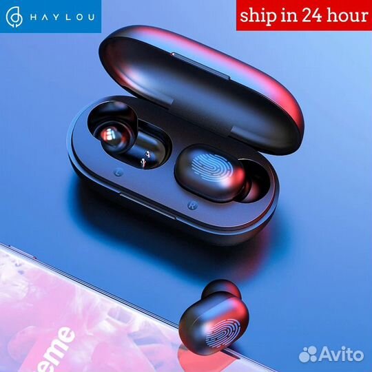 Xiaomi Redmi Airdots Haylou gt1 чёрные/белые