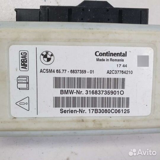 Блок AirBag 6577 6837359 BMW 7 F01/F02 0