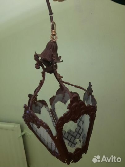 Винтажная лампа,люстра СССР под реставрацию