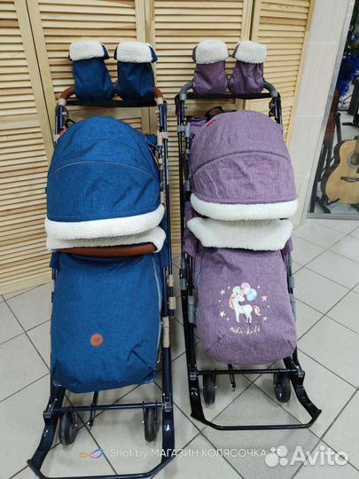 Санки-коляски Ника 7-8 в наличии