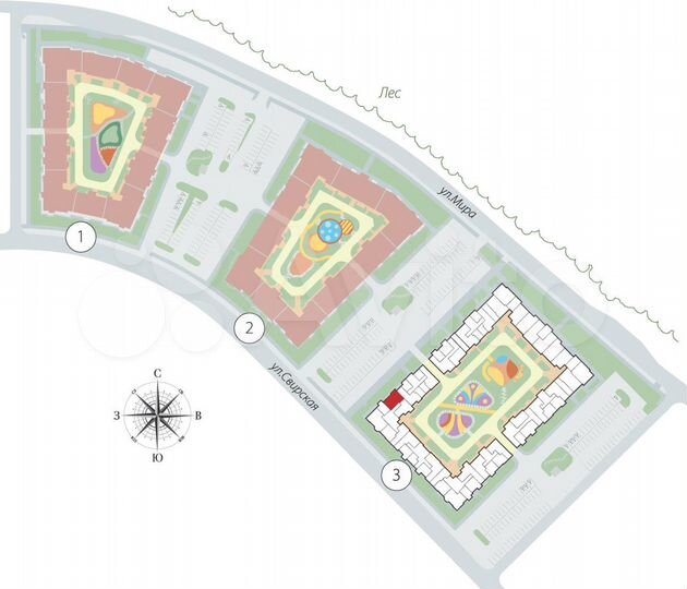 2-к. квартира, 58 м², 1/5 эт.