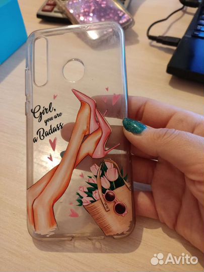 Чехол б/у на honor 10i