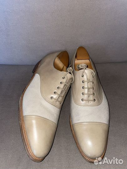 Оксфорды John Lobb (оригинал) 44-ст29,5