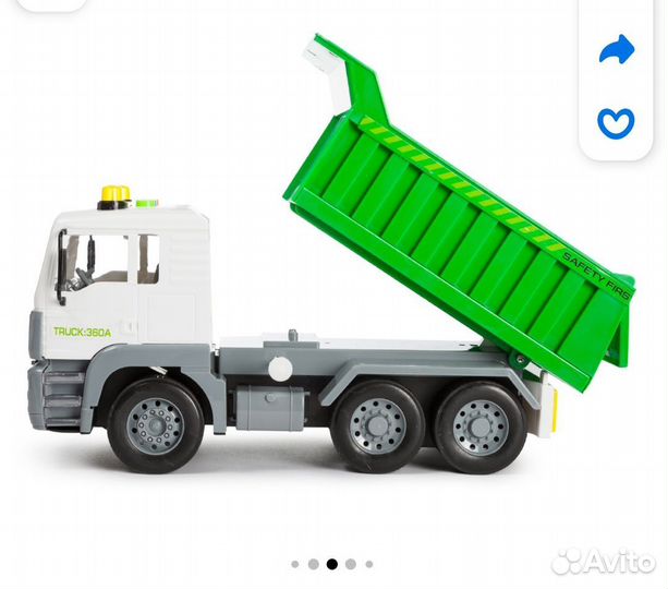 Самосвал Mobicaro со звуковыми эффектами