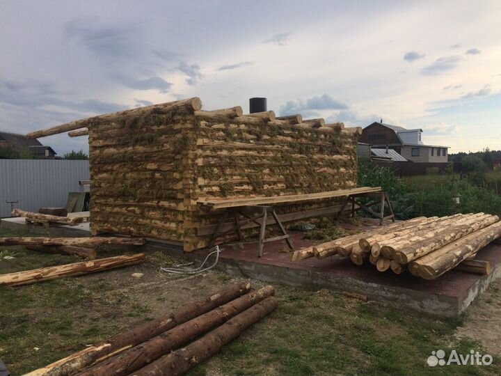 Рубка домов и бань