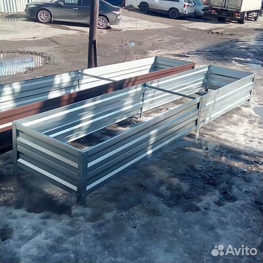 Грядки оцинкованные, и доборы к грядкам