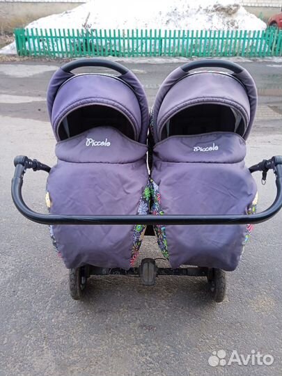 Коляска для двойни