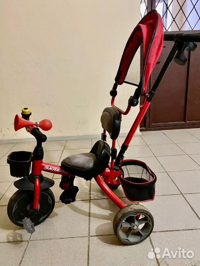 Трехколесный велосипед Коляска