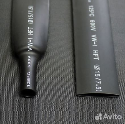 Термоусадочная трубка 12.0мм x 1м, кембрик